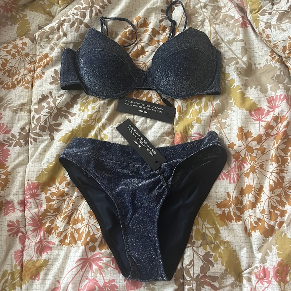 NWT TRIANGL Bikini Set Sparkle
